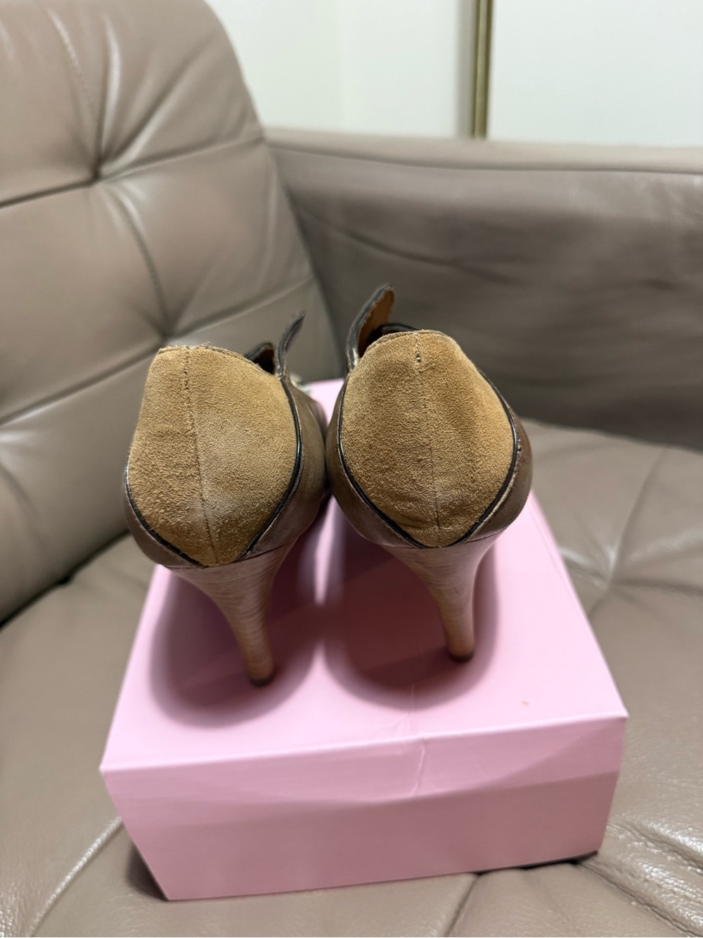 Poetic Licence London "A Girls Dream" Crystal Peep Toe Heels – Size 11 - Picture 3 of 6